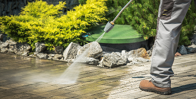brick pressure washing